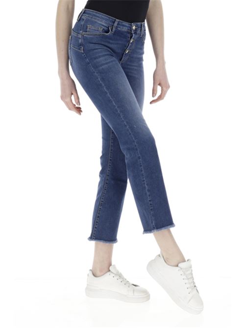 Five-pocket jeans in cotton blend Liu Jo | UA2040DS004.78263